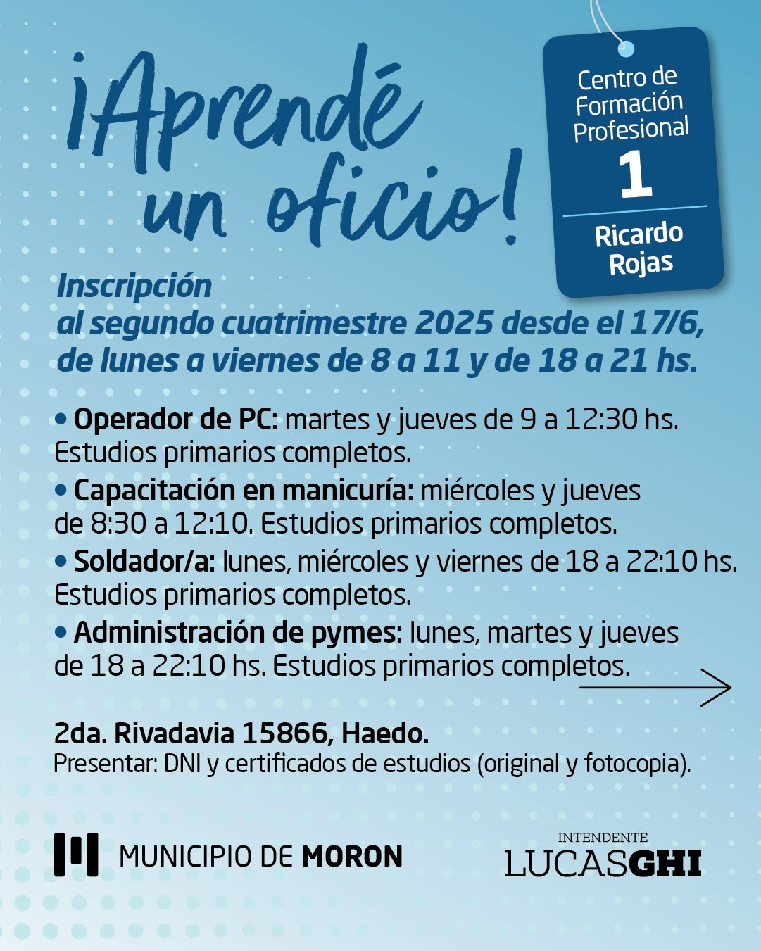 NOTICIAS MORON
